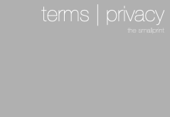 terms and privacy statements